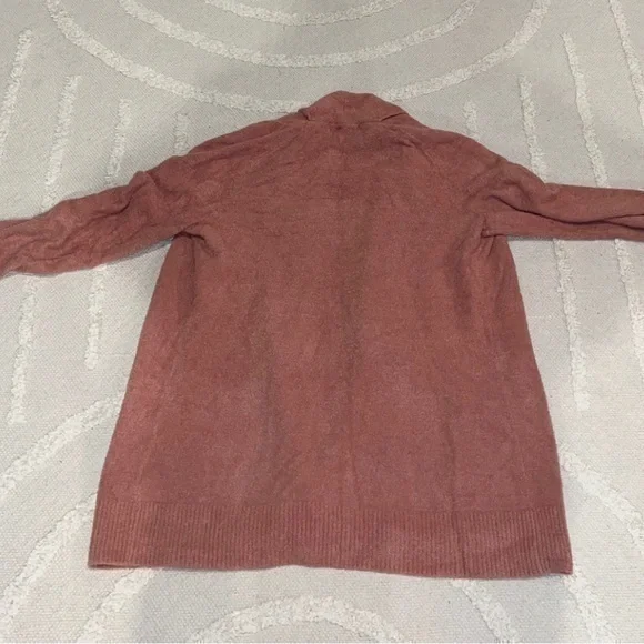 Barefoot Dreams CozyChic Lite Orange Open Front Cardigan Small - Picture 11 of 11